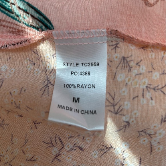 GiGiO Patchwork Floral Boho Flowy Midi Sun Dress - Picture 11 of 13